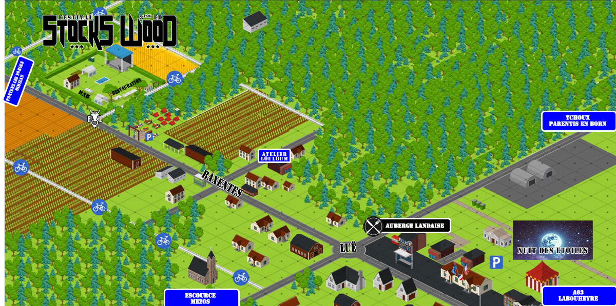 Informations pratiques StockS'WooD Festival à Luë